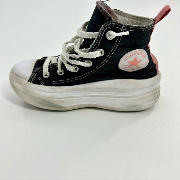 Converse Chuck Taylor All Star‎ Hi Move Platform Sneakers shoes girls size 1.5 - Picture 1 of 7
